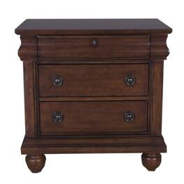 Liberty Furniture Industries - Rustic Traditions Night Stand in Rustic - Cherry