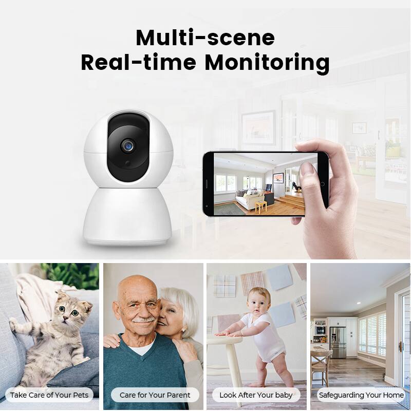 Multi-scene Real-time Monitoring

- Take Care of Your Pets
- Care for Your Parent
- Look After Your Baby
- Safeguarding Your Home