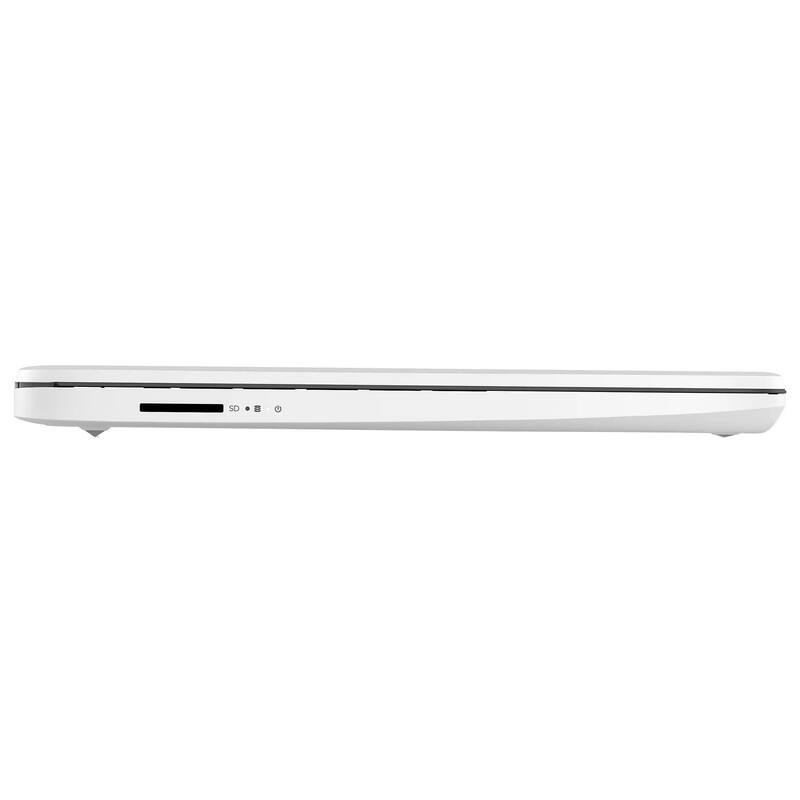 Alt View 6. HP - HP - 14" Laptop - Intel Celeron N4120 2019 - 8GB Memory - 64GB eMMC - Snowflake White - Snowflake White.