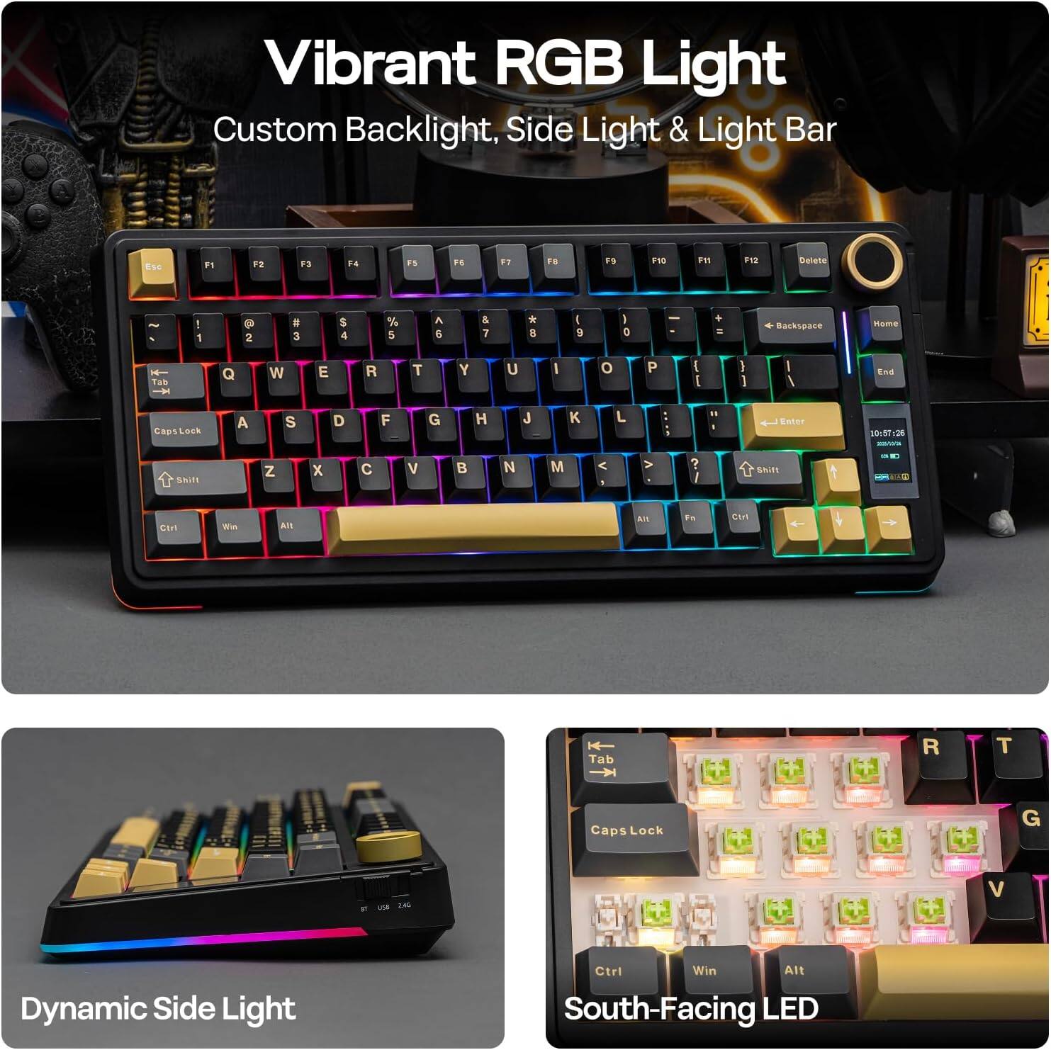Vibrant RGB Light Custom Backlight, Side Light & Light Bar

Dynamic Side Light

South-Facing LED
