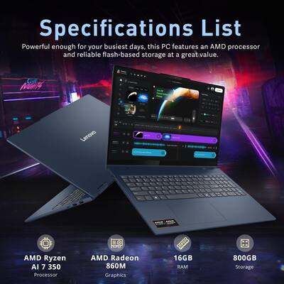 Lenovo Upgraded IdeaPad 5 2 in 1 Touchscreen Laptop,AMD Ryzen AI 7 Lenovo Upgraded IdeaPad 5 2 in 1 Touchscreen Laptop,AMD Ryzen AI 7