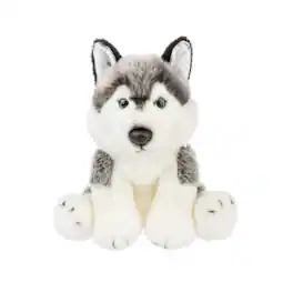 Ganz - The Heritage Collection White and Grey Siberian Husky Plush Stuffed Animal 12 Inch