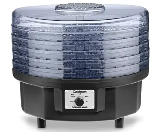 Alt View 11. Cuisinart - Food Dehydrator - Black/Clear.
