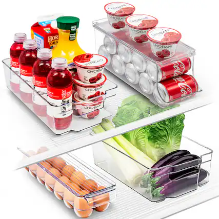 Sure, here is the corrected and grouped text from the image:
**Top Shelf:**
- CHOBANI
- CHOBANI
- CHOBANI
- CHOBANI
- CHOBANI
- HORSE ORG
- NON GMO
- Power-C
- Power-C
- Power-C
- Coca-Cola
- Coca-Cola
**Middle Shelf:**
- CHOBANI
- CHOBANI
- CHOBANI
- CHOBANI
- Power-C
- Power-C
- Power-C
**Bottom Shelf:**
- Eggs
- Cabbage
- Eggplant