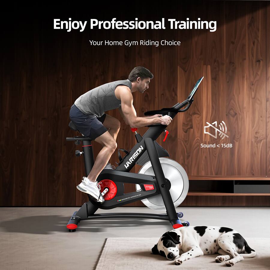 Enjoy Professional Training  
Your Home Gym Riding Choice  

Sound < 15dB  

LARISON