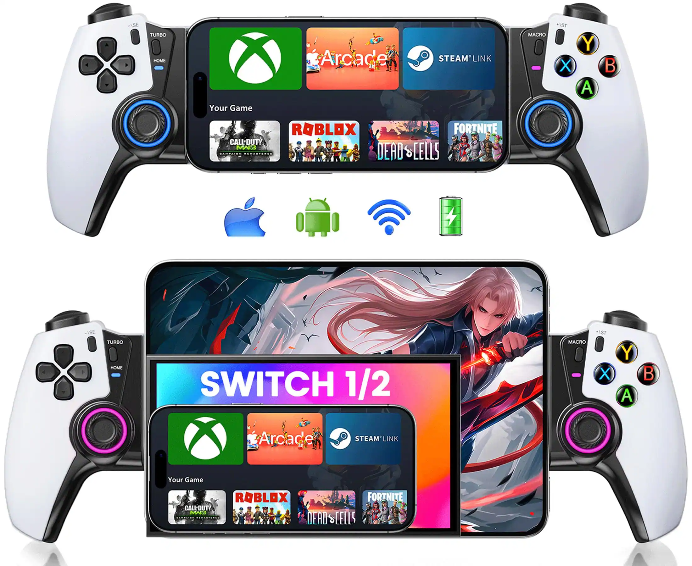 White-Mobile Phone Version