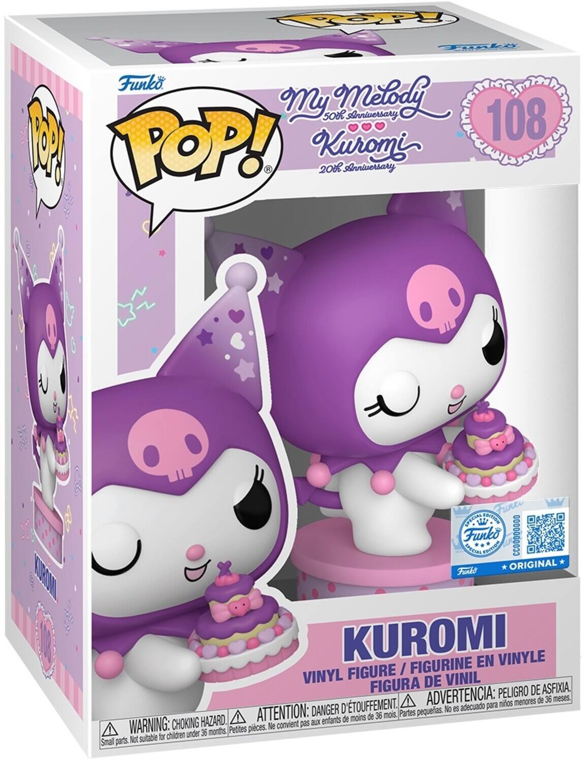 Funko POP! Sanrio: Hello Kitty Kuromi Collectibles Multicolor