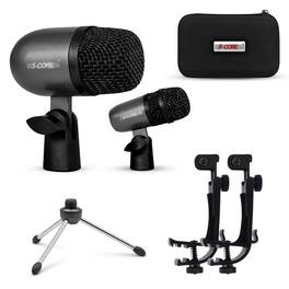 5 CORE - Tabla Mic Indian Instrument Microphone Set for Bayan & Dayan Dholak Mic