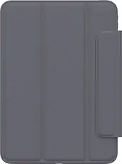Front. OtterBox - Symmetry Folio Series for Apple iPad Pro 11-inch (M4) and Apple iPad Pro 11-inch (M5) - Thunderstorm.