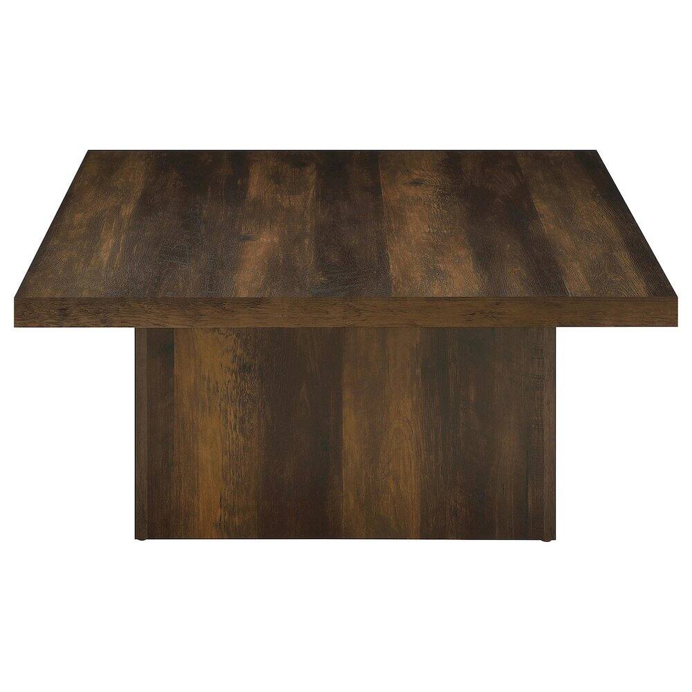 Alt View 7. Coaster Co. of America - Devar 3-piece Square Coffee and End Table Set Dark Pine - Dark Pine.