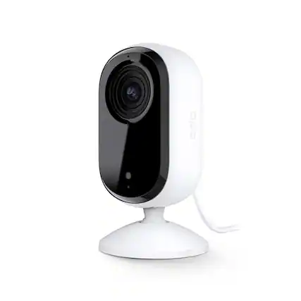 Front. Arlo - VMC3060-100NAR Essential 2nd Gen 2K Indoor Single Cam - Refurbished Excellent - White.