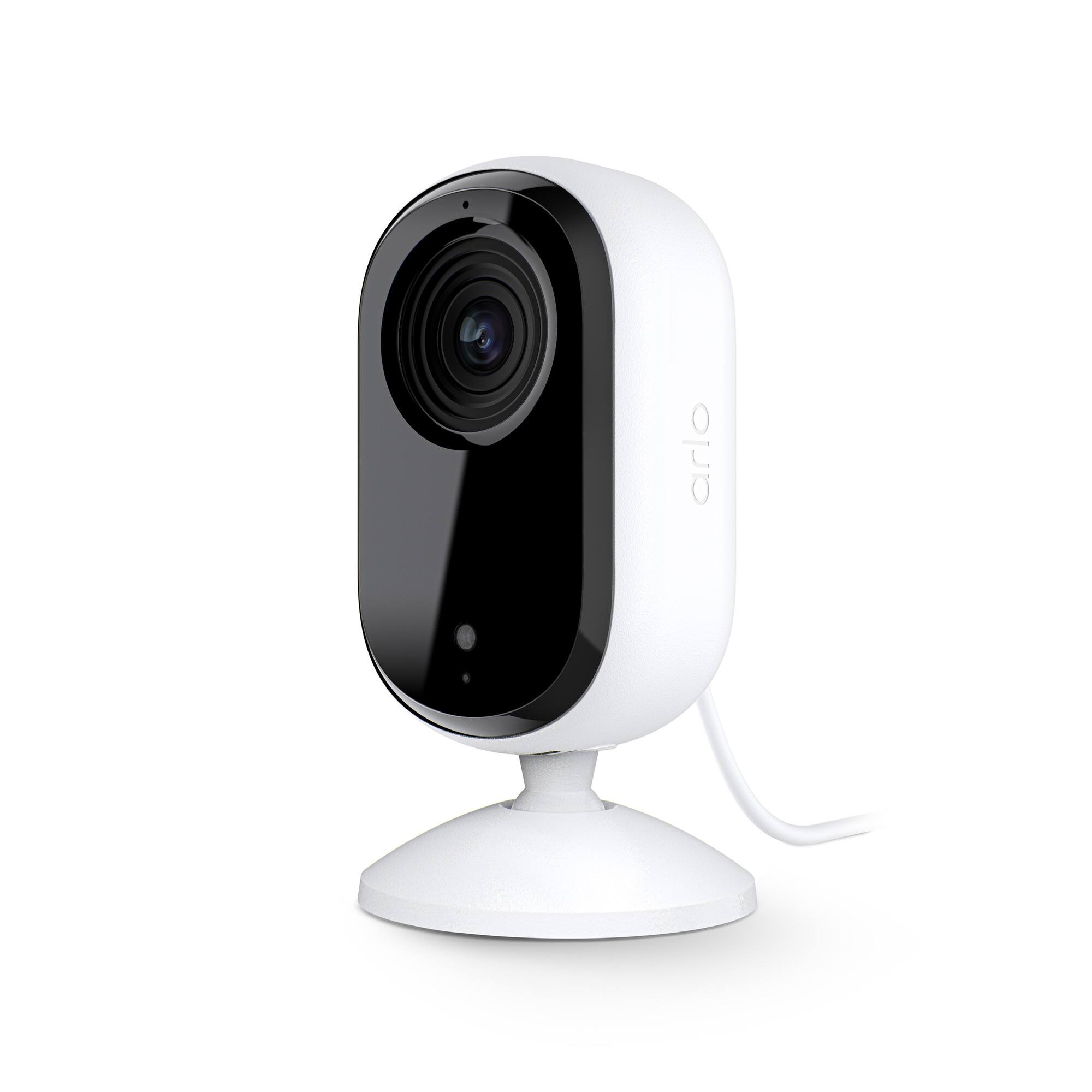 Arlo - VMC3060-100NAR Essential 2nd Gen 2K Indoor Single Cam - Refurbished Excellent - White