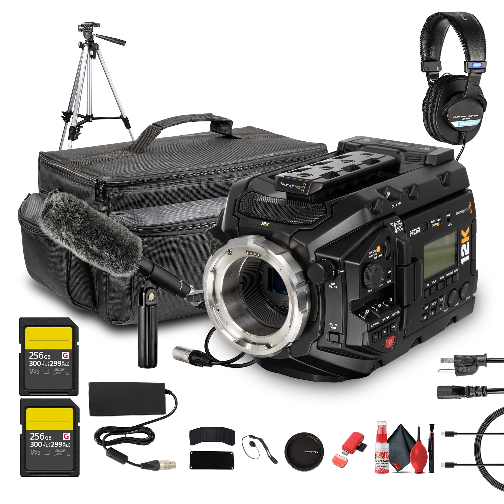 Blackmagic Design - URSA Mini Pro 12K | Super 35 Digital Camera with 12K Resolution + More