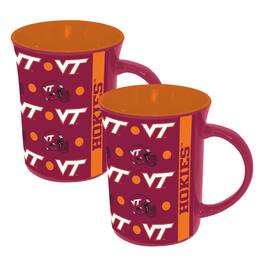 The Memory Company - Virginia Tech Hokies Two-Pack 15oz. Line Up Ceramic Mugs - Multicolor
