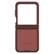 Angle. OtterBox - Defender Series Pro XT Hard Shell for Samsung Galaxy Z Flip6 - Red Clay.