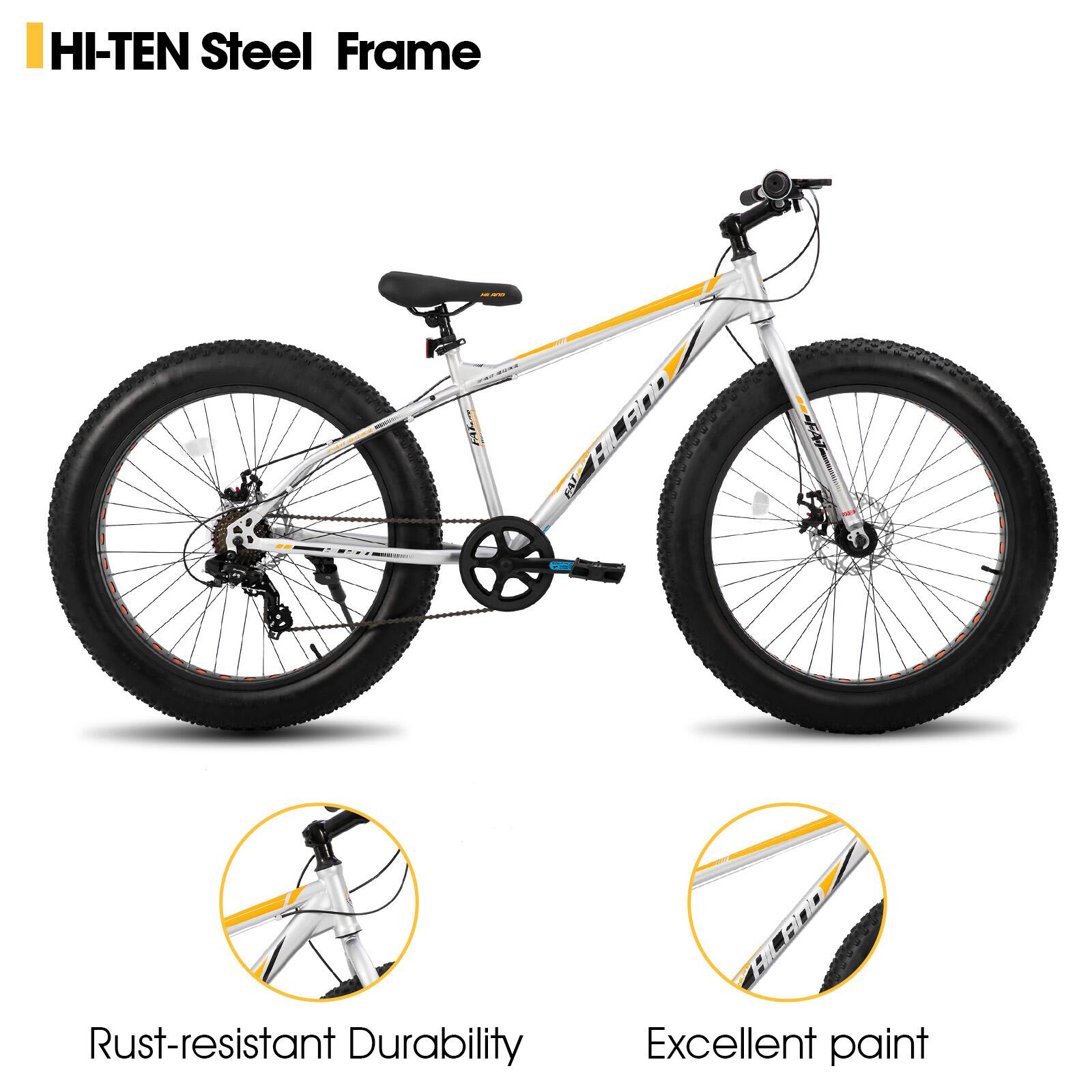 HI-TEN Steel Frame - i PAT - Rust-resistant Durability - Excellent paint