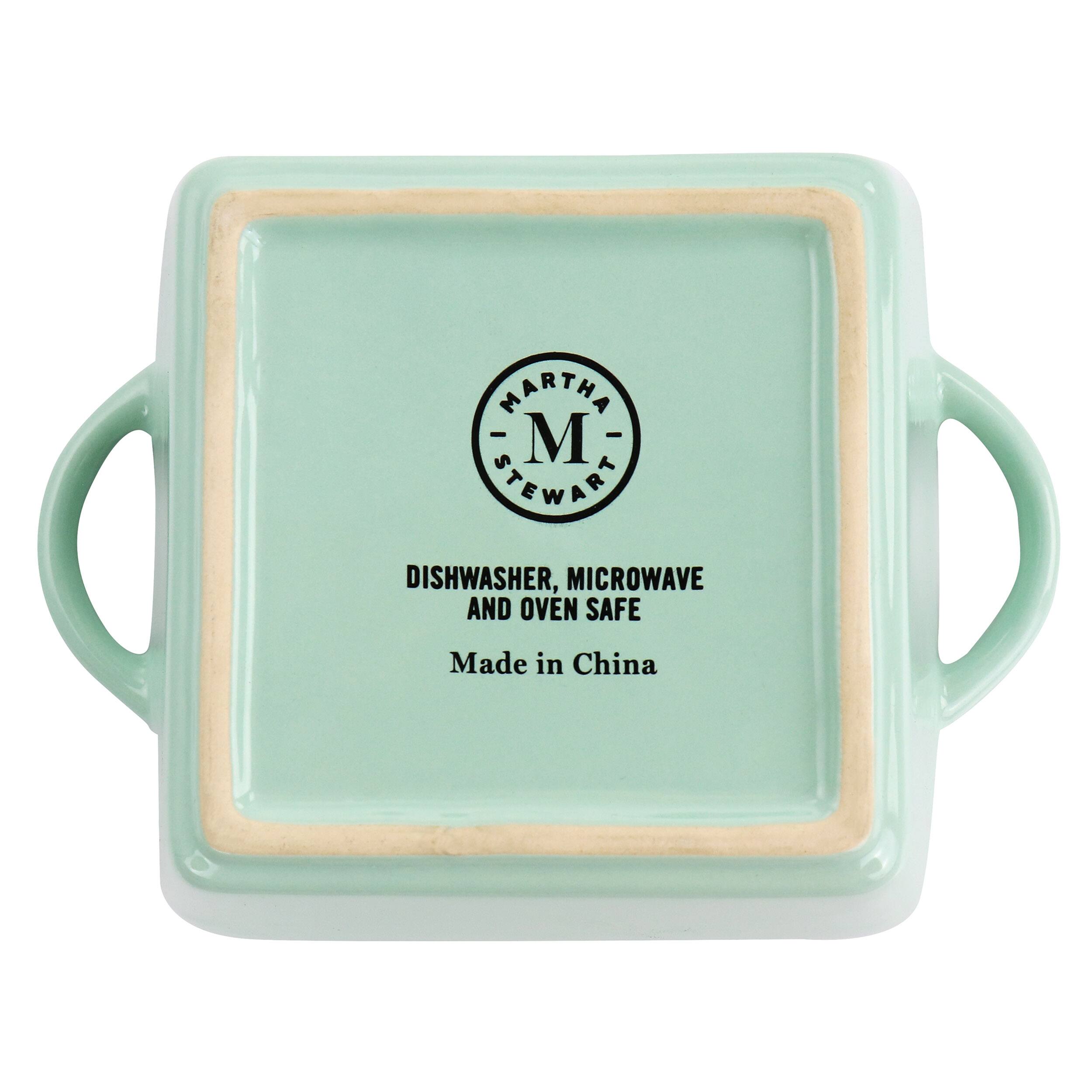 Martha Stewart Dishwasher, Microwave and Oven Safe Made in China
