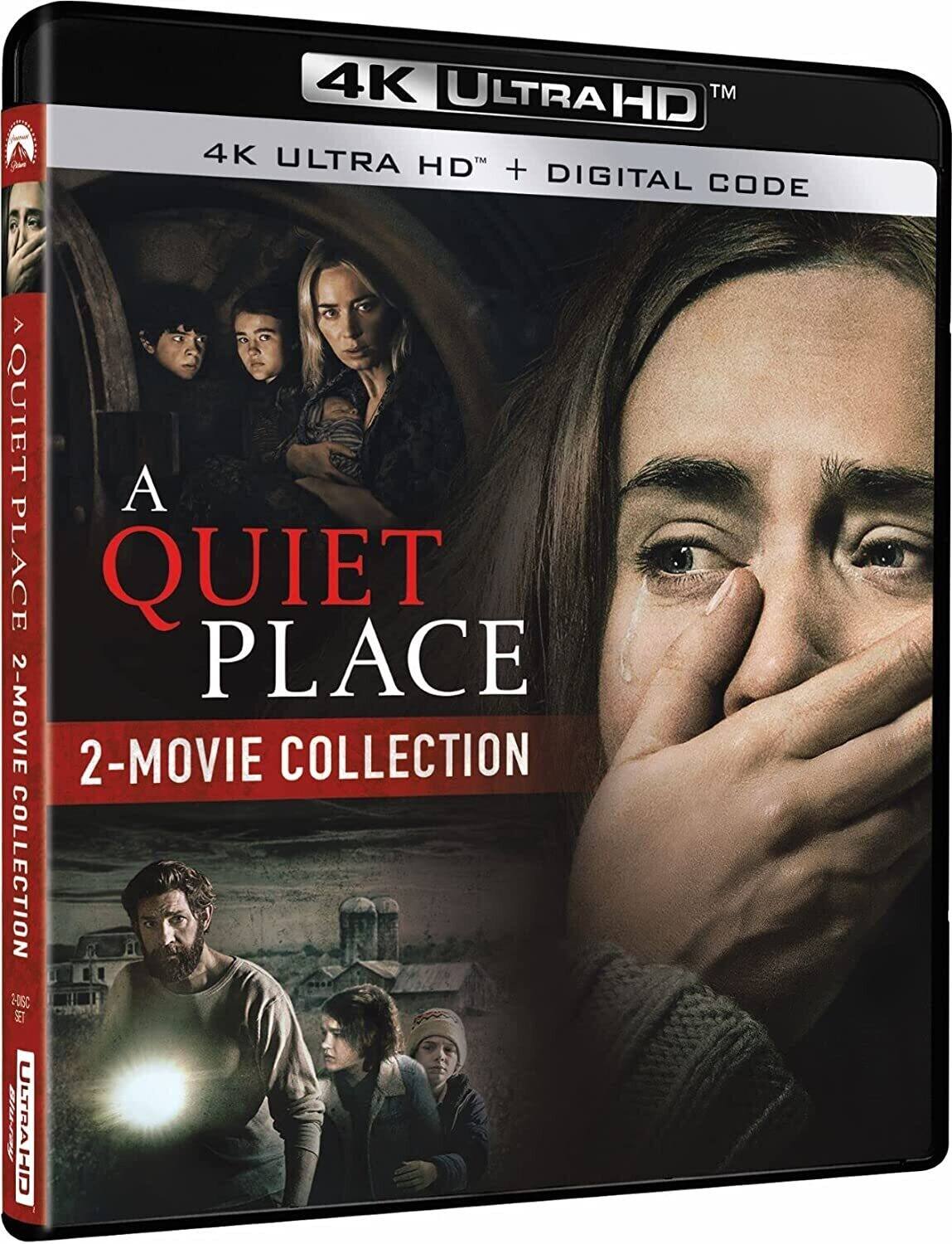 A Quiet Place: 2-Movie Collection   - 4K Blu-Ray [4K Ultra HD Blu-ray]