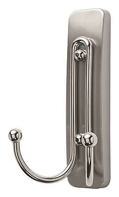 Alt View 5. Command -  Large Hook, 4 lb., Brushed Nickel  - Brushed Nickel.