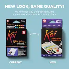 Sakura - Koi Pocket Field Sketch Kit, 12 Colors, with Water Brush