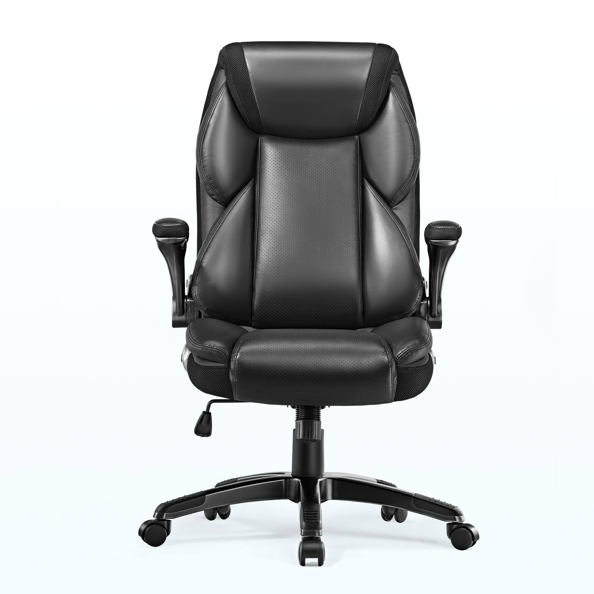 Alt View 7. Eureka Ergonomic - Ergonomic Home Office Chair Executive Chair PU Leather High Back - Black.