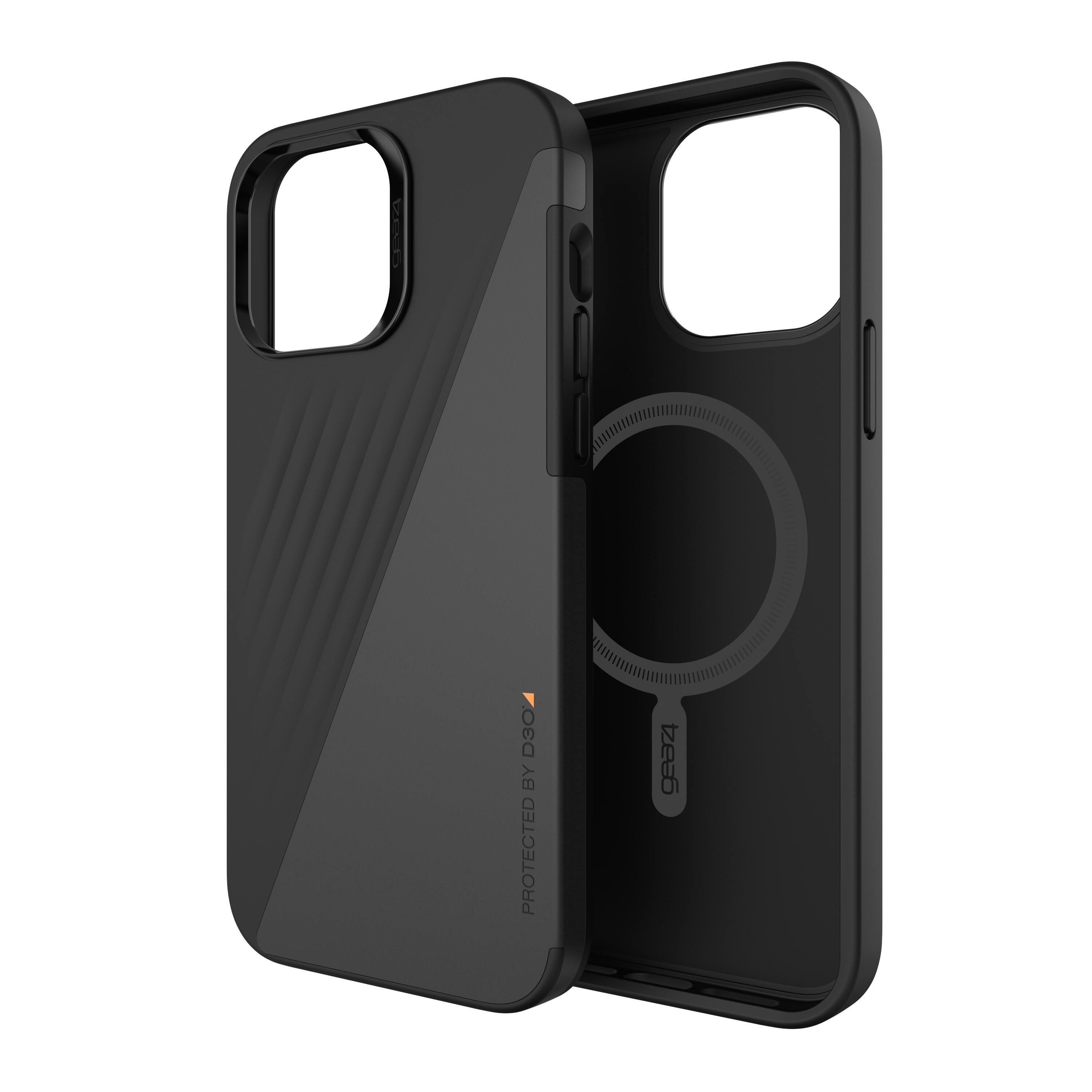 Alt View 3. ZAGG - Gear4 Brooklyn Snap MagSafe Compatible Case for Apple iPhone 13 Pro Max - Black.