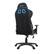 Alt View 14. Arozzi - Forte Mesh Fabric Ergonomic Gaming Chair - Black - Blue Accents.