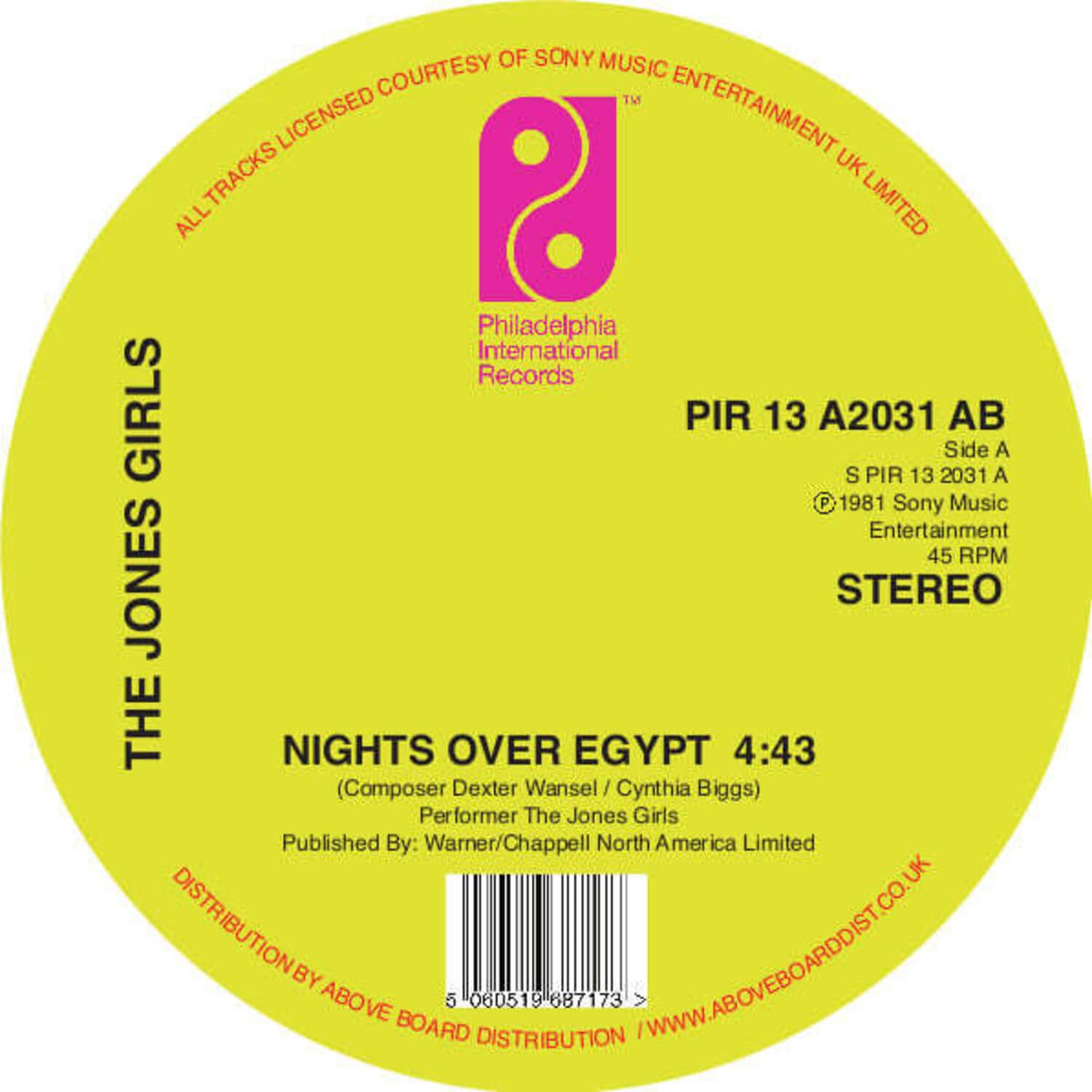 The Jones Girls - Nights Over Egypt   - 12-INCH SINGLE [12 inch Vinyl Single] price history on PriceWatchPro