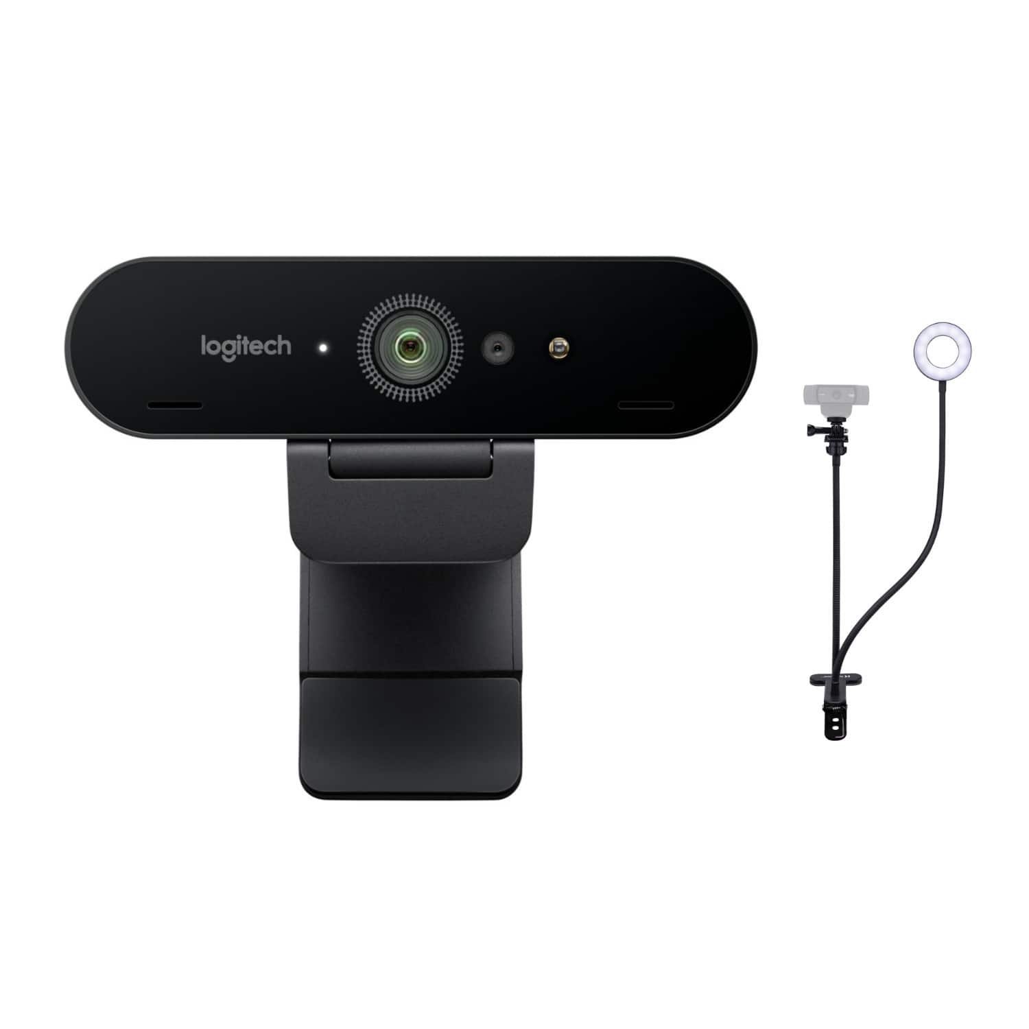 Logitech 4K Pro Webcam and Knox Gear Selfie Ring Light With Webcam Stand price history on PriceWatchPro