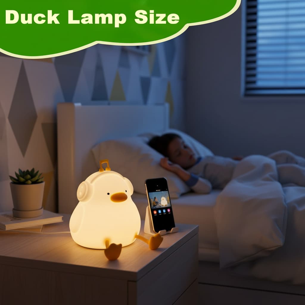 Duck Lamp Size
