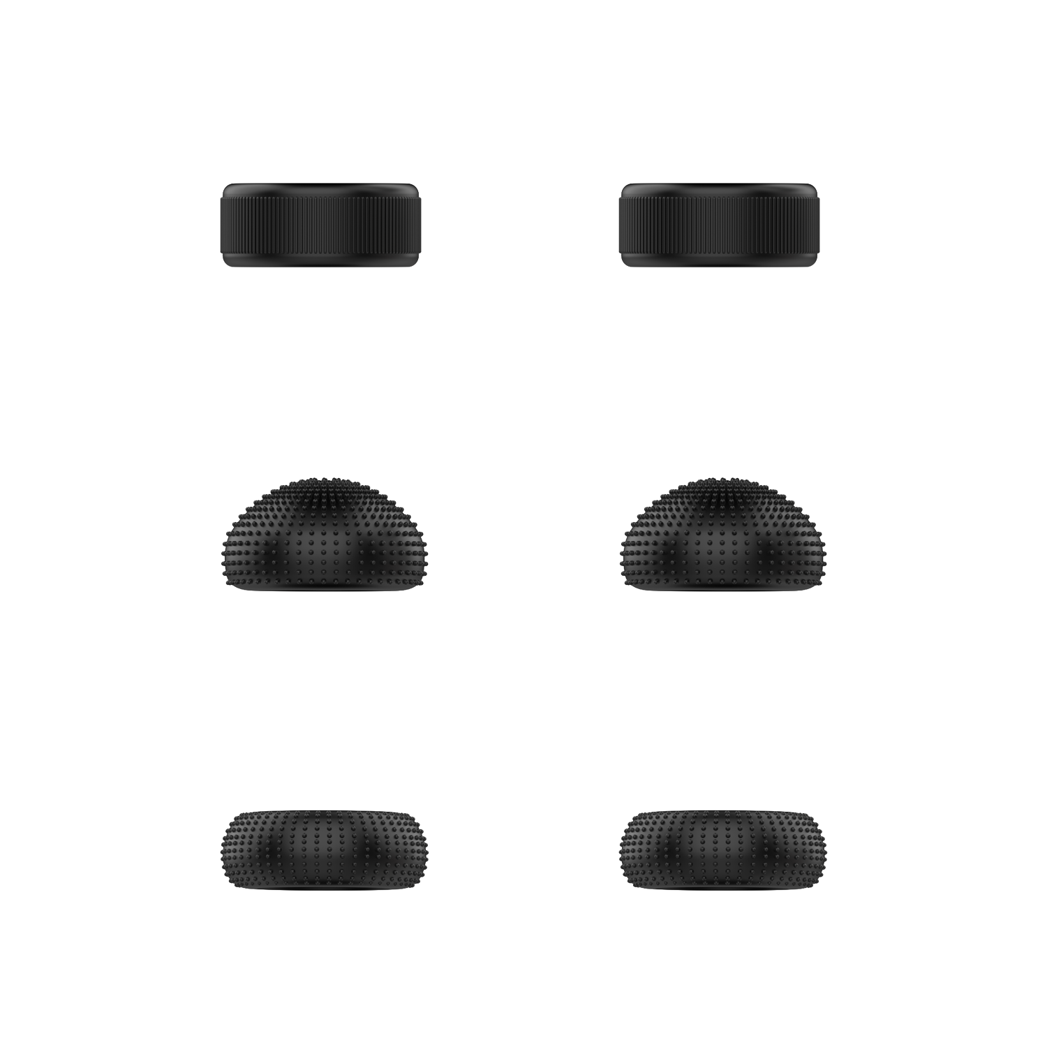 Back. Lenovo - Legion Go Joystick Caps - Eclipse Black.