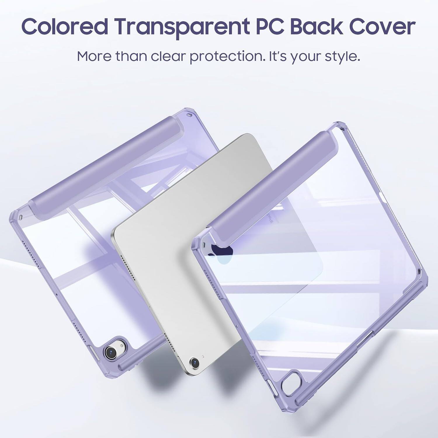 Colored Transparent PC Back Cover  
More than clear protection. It's your style.