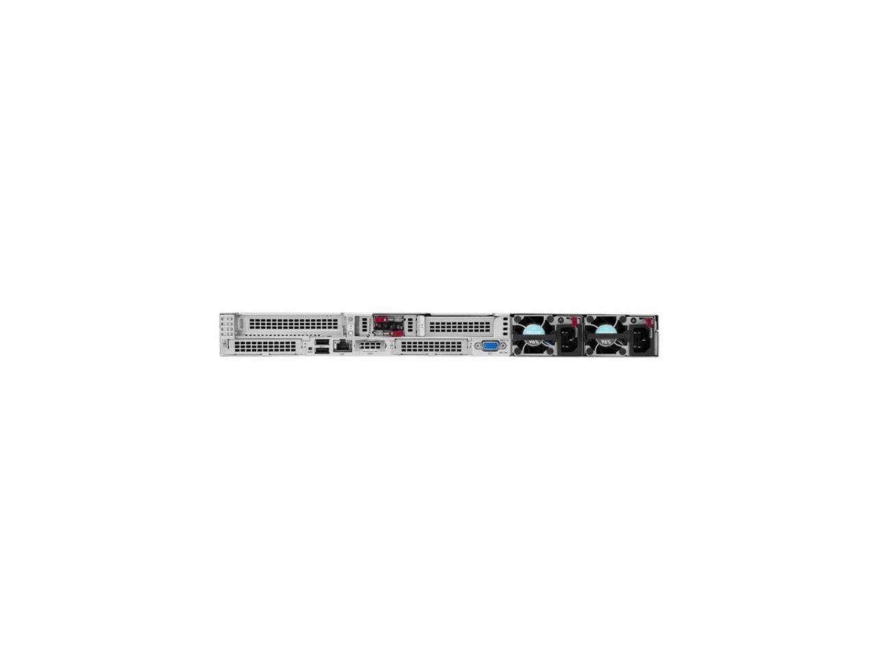 Alt View 2. HPE Aruba - HPE ProLiant DL360 Gen12 6505P 12-Core 2x32GB 2x480GB SSD 2x800W PS - Black.
