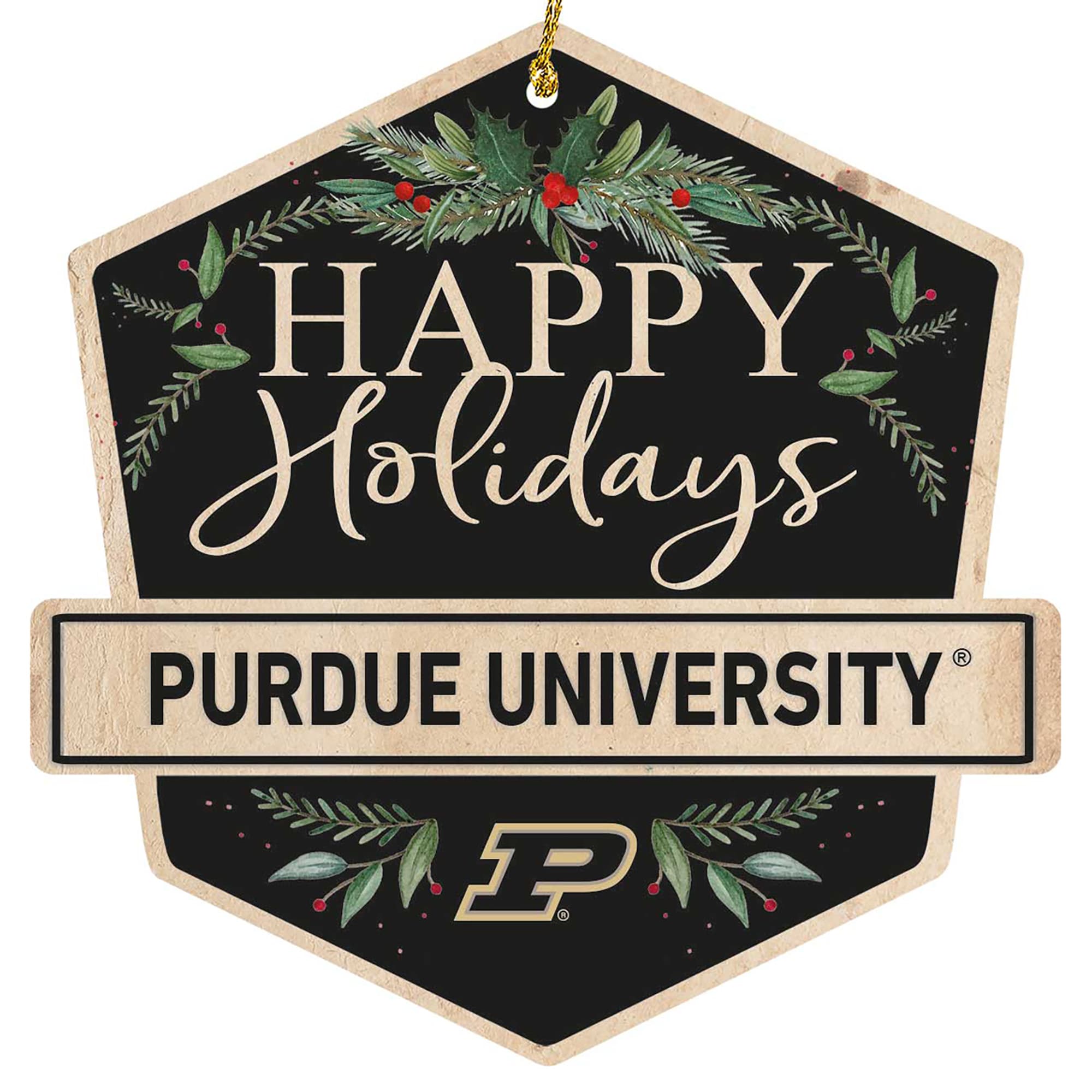 HAPPY Holidays  
PURDUE UNIVERSITY  
P