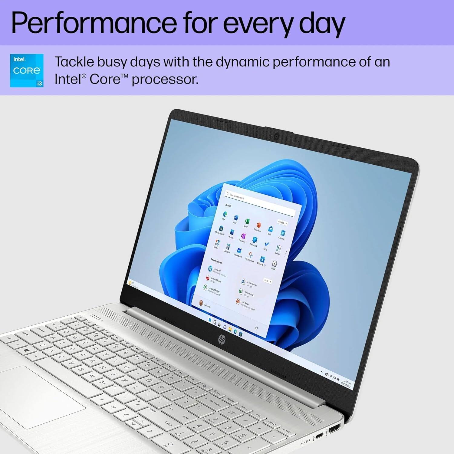 Performance for every day

Tackle busy days with the dynamic performance of an Intel® Core™ processor.