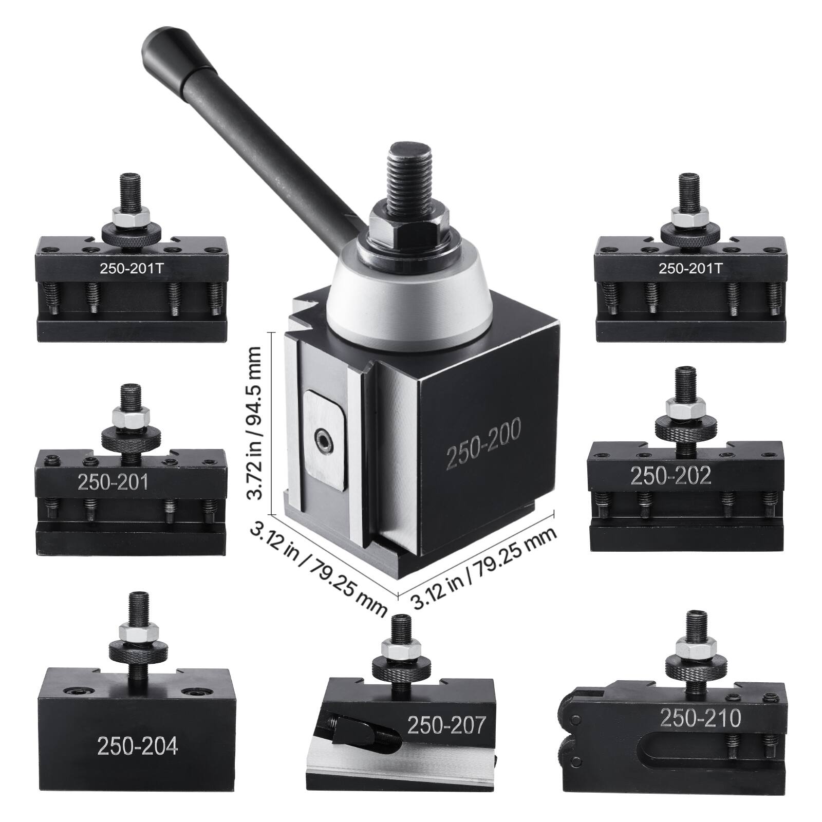 250-201T  
250-201T  
250-201  
94.5 mm / 3.72 in  
3.12 in / 79.25 mm  
250-200  
250-202  
250-204  
250-207  
250-210