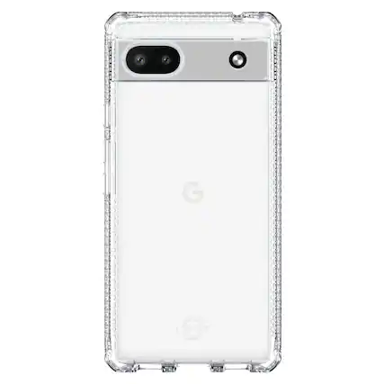 Front. Itskins - ITSKINS - Spectrum Clear Case for Google Pixel 6a - Transparent.