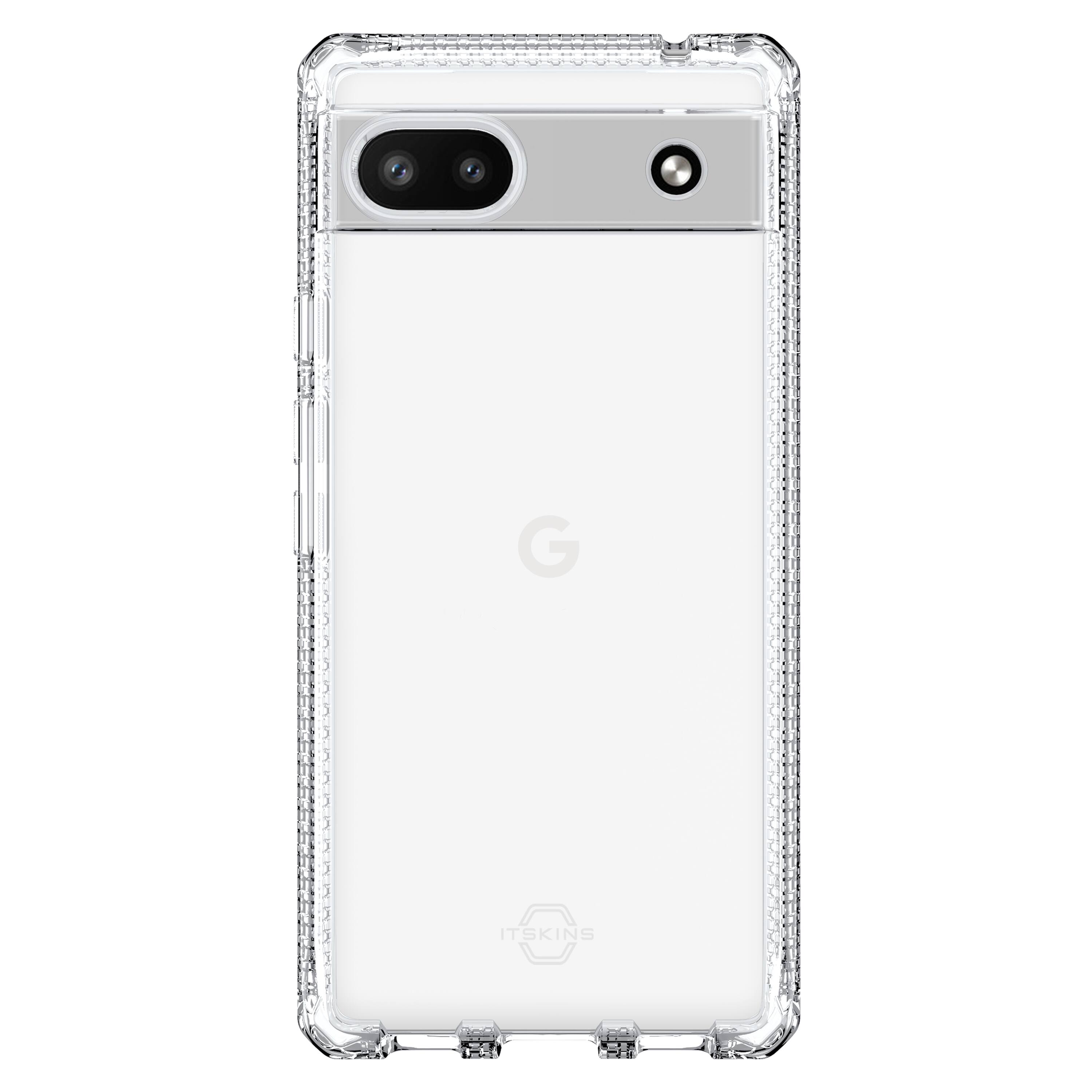 Front. Itskins - ITSKINS - Spectrum Clear Case for Google Pixel 6a - Transparent.