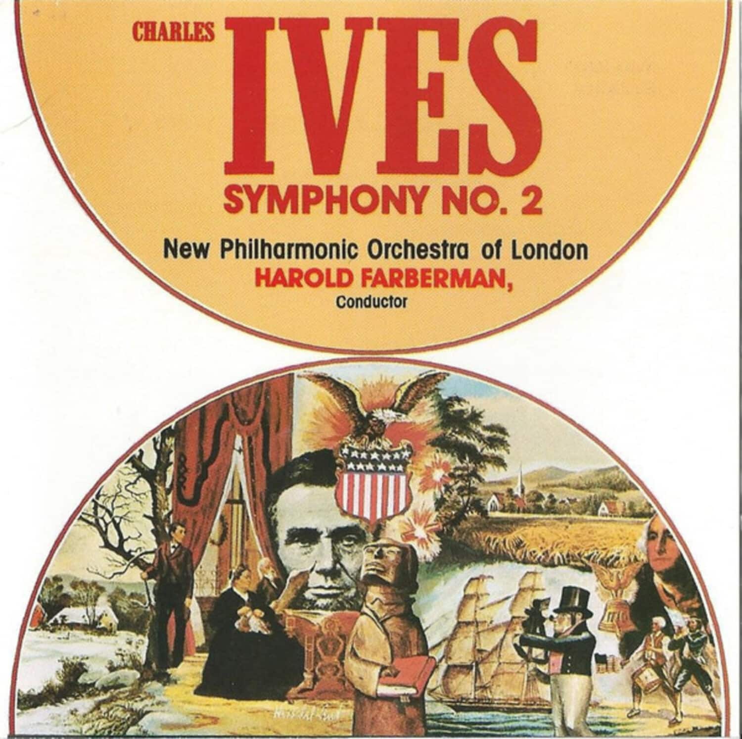 New Philharmonia Orchestra - Ives: Symphony No. 2  - COMPACT DISCS