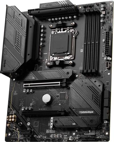 MSI MAG B650 Tomahawk WIFI (Socket AM5) AMD B650 ATX DDR5 Wi Fi 6E MSI MAG B650 Tomahawk WIFI (Socket AM5) AMD B650 ATX DDR5 Wi Fi 6E