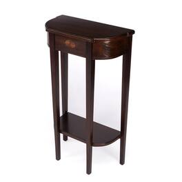 Starlight Canyon Home - Elegant Narrow Entryway Table for Living Room and Hall - Dark Brown