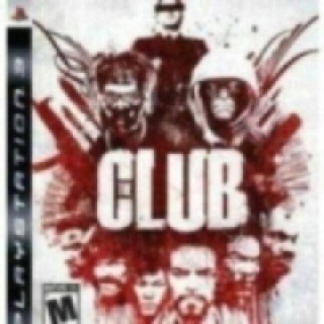 The text on the image reads:

"CLUB"

Additionally, there is a rating symbol "M" on the bottom left corner.