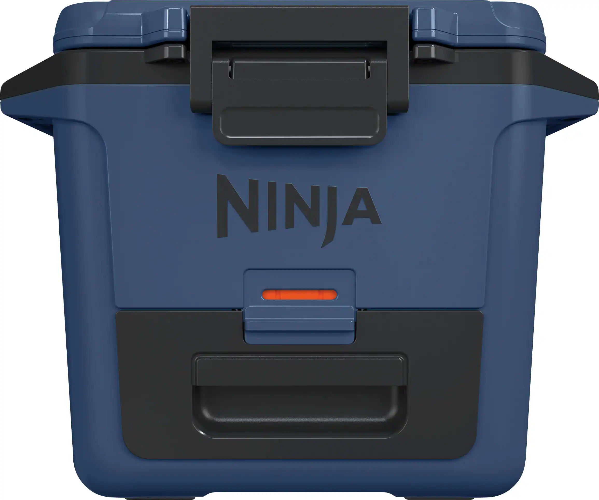 Front. Ninja - FrostVault 30qt Hard Cooler with Dry Zone - Lakeshore Blue.