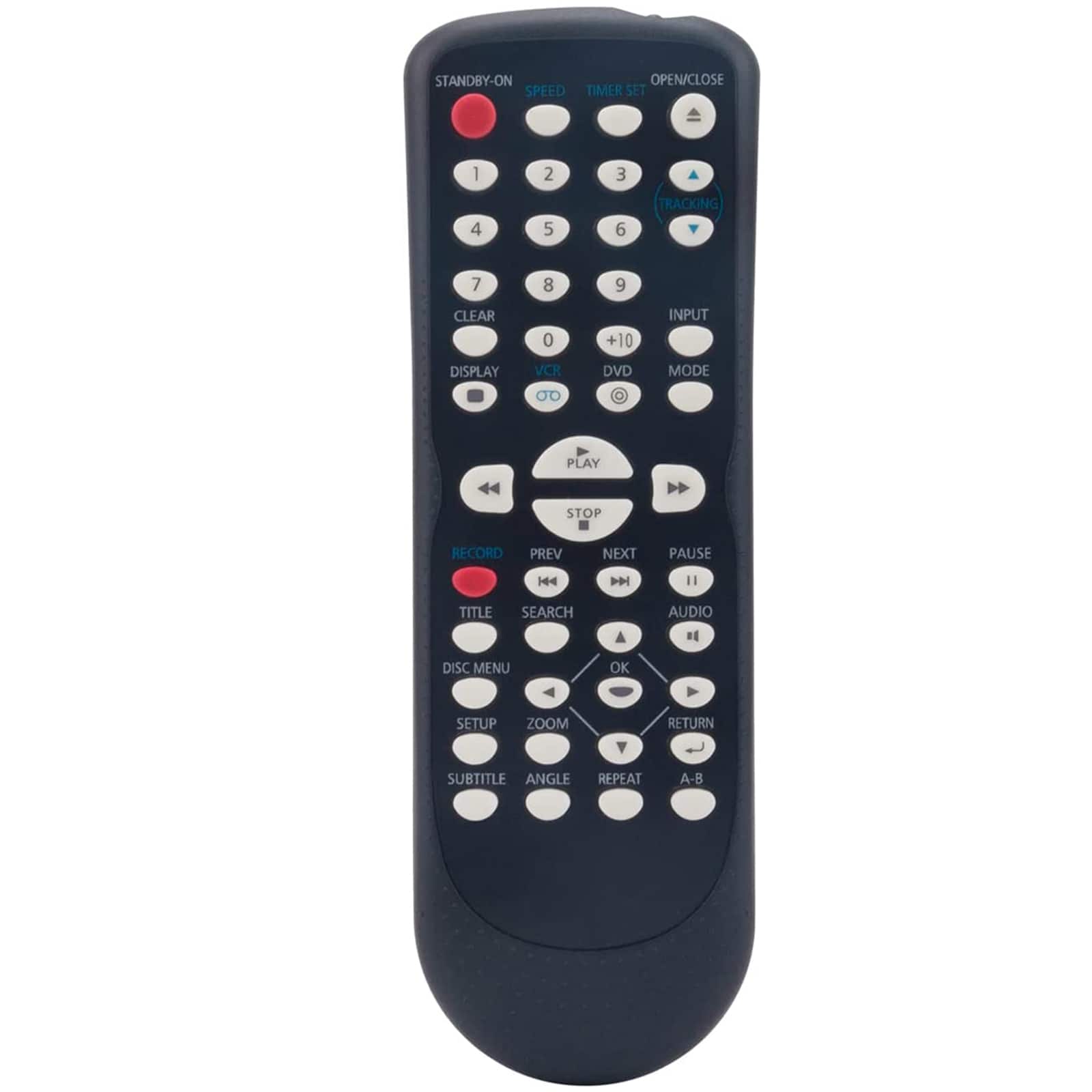 VINABTY - New Replaced Remote Fits for Magnavox NB672 NB677 DVD VCR CD Player DV226MG9 DV225MG9 DV226MG9B DV225MG9C DV225MG9B - Black