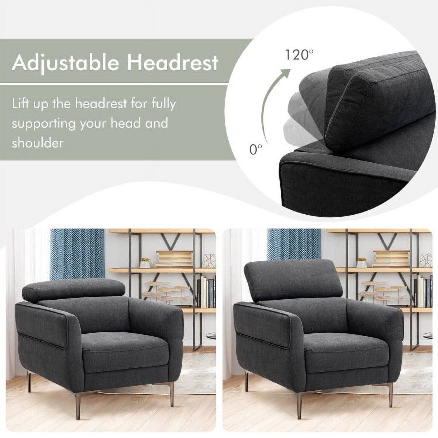 Adjustable Headrest

Lift up the headrest for fully supporting your head and shoulder

120°

0°