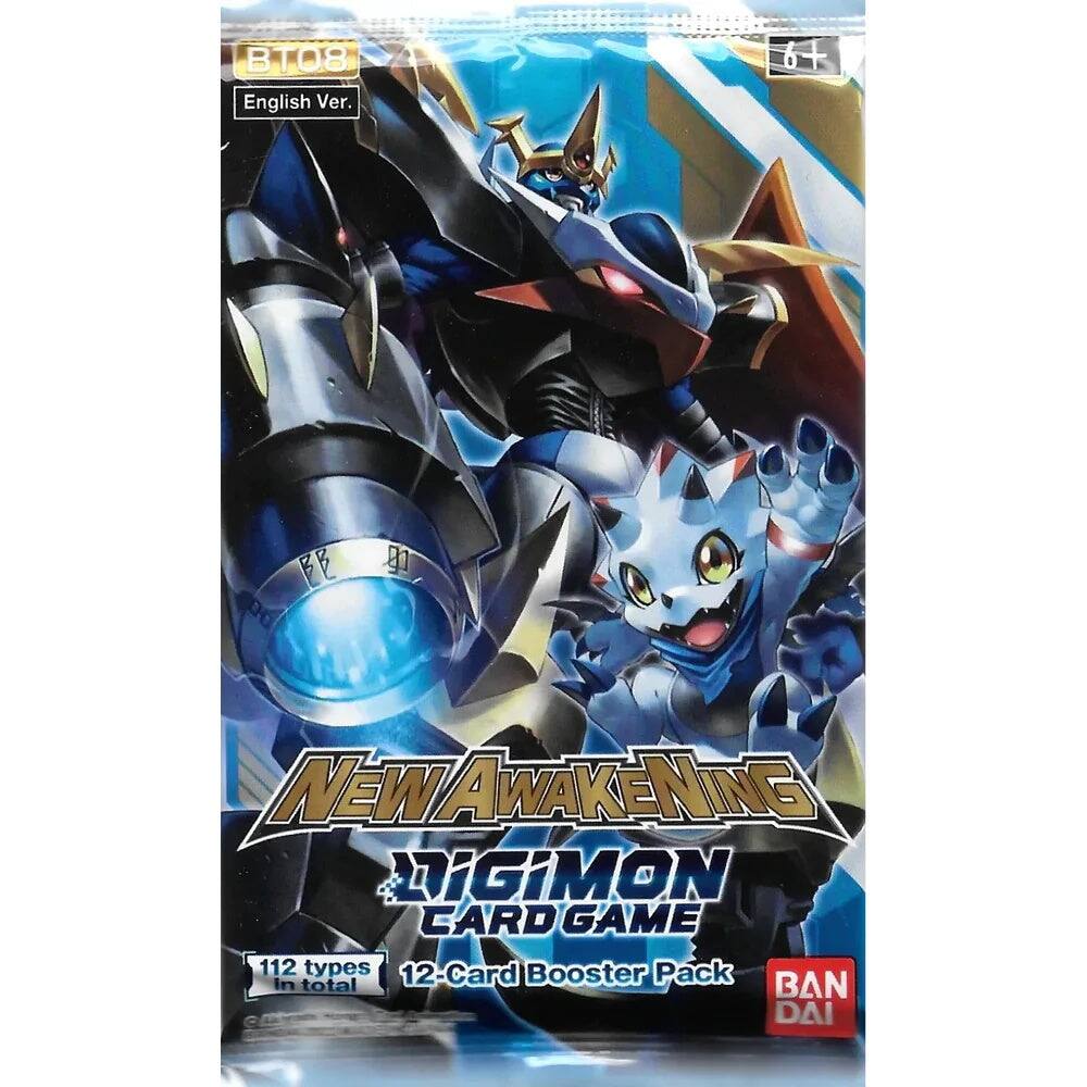 B108 English Ver. BE NEW AWAKENING DIGIMON CARD GAME 112 types 12-Card Booster Pack in total BAN DAI
