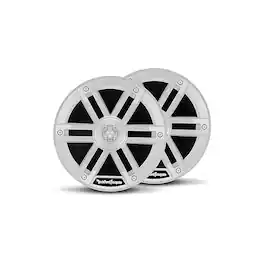 Rockford Fosgate - M0-65 Marine Grade 6.5" Coaxial Full Range Speakers - White (Pair) - Black