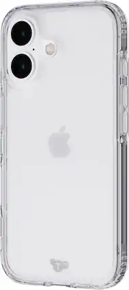 Tech21 - Refurbished Excellent - Evo for iPhone 16 Transparent - Clear