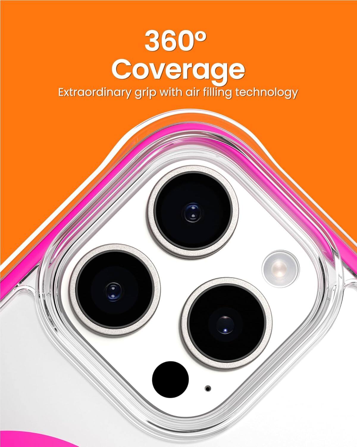 360° Coverage
Extraordinary grip with air filling technology