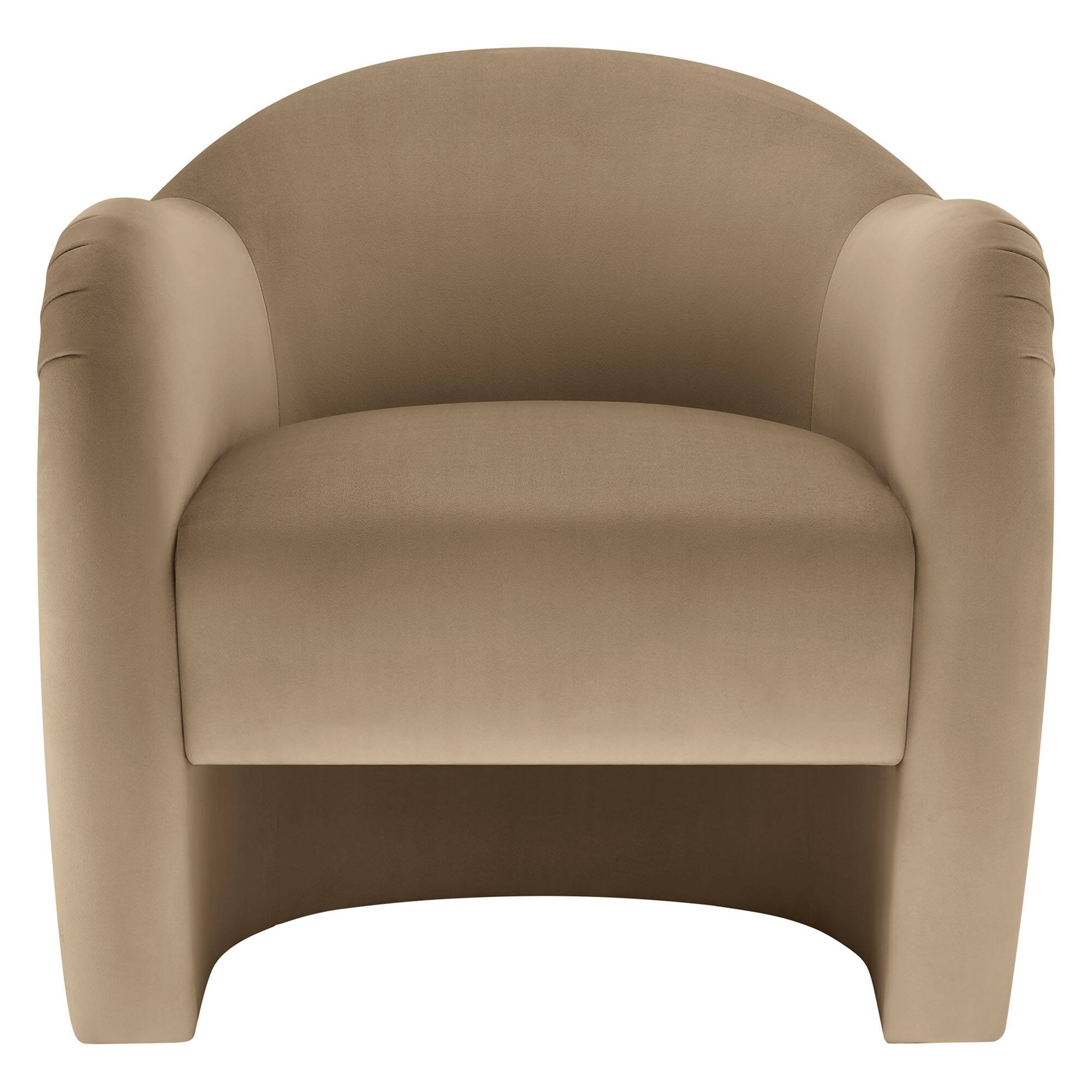 Alt View 4. Modway - Compose Performance Velvet Accent Chair by Modway - Taupe.